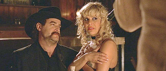 Mess Besser as Sheriff Claypool with Cristin Michele as saloon girl Kate in Undead or Alive (2007)