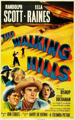The Walking Hills (1949) poster