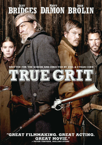 True Grit (2010) DVD cover