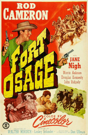Fort Osage (1952) poster