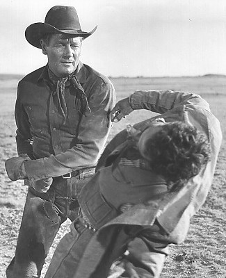Joel McCrea as Del Rockwell in Black Horse Canyon (1954)