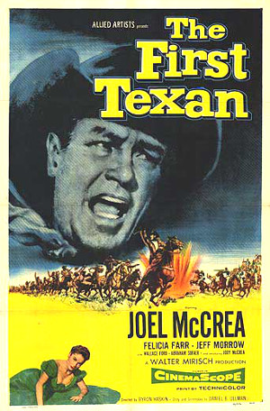 The First Texan (1956) poster