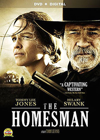 The Homesman (2014) DVD cover