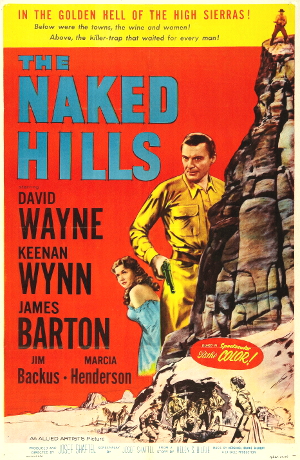 The Naked Hills (1956) poster