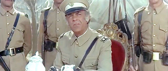 Eduardo Fajardo as Gen. Duarte, commander of the government troops in Bad Man's River (1971)