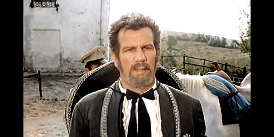John Bartha as Alcalde Bena, the south-of-the-border lawman in Ringo and His Golden Pistol (1966)