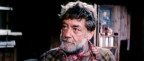 Jose Calvo as Gordon (Gordy), the man who saves, then befriends Gary Hammond in Fort Yuma Gold (1966)