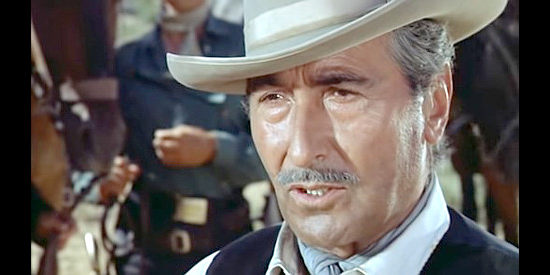 Jose Nieto as a suspicious sheriff in The Hellbenders (1967)