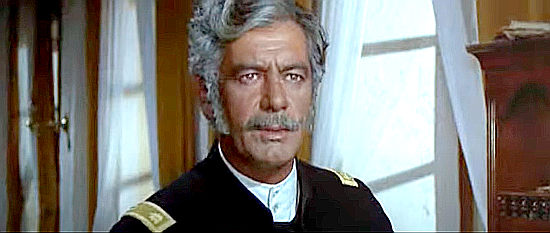 Jose Suarez (Joseph Mitchell) as Union Maj. Charles Ballard, the man who approves of Penbrake's plan in A Reason to Live, a Reason to Die (1972)