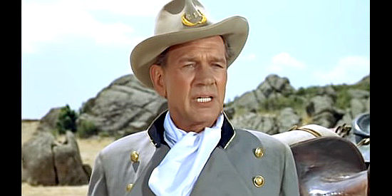 Joseph Cotton as Jonas, in full Confederate uniform despite the war's end in The Hellbenders (1967)
