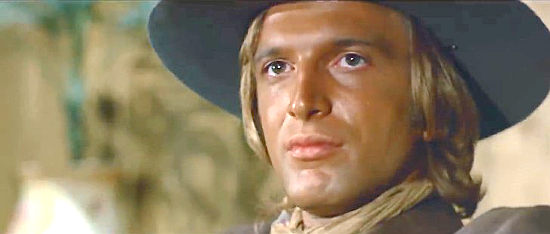 Maurizio Bonuglia as Dolf, Tim's brother and a member of the Gypsy Boots gang in El Puro (1969)