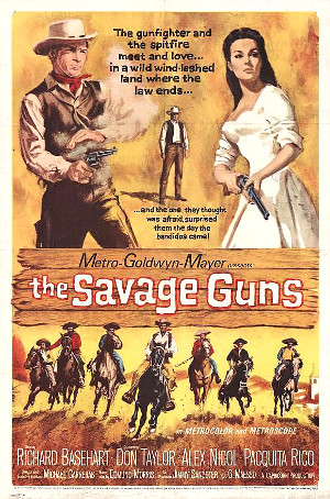Savage Guns (1962) poster