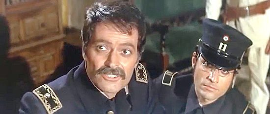 Sergio Fantoni as Col. Enrique Fierro in Bad Man’s River (1971)