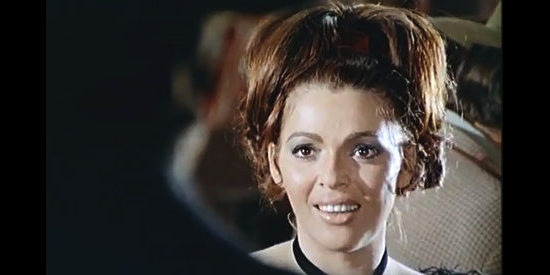 Valerie Fabrizi as Margie, Ringo's girl in Ringo and His Golden Pistol (1966)