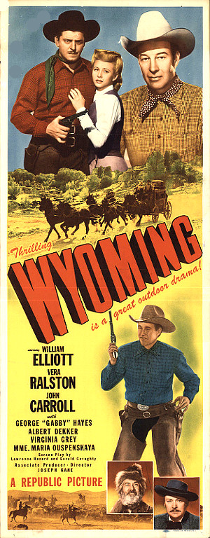 Wyoming (1947) poster