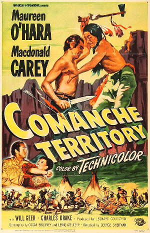 Comanche Territory (1950) poster