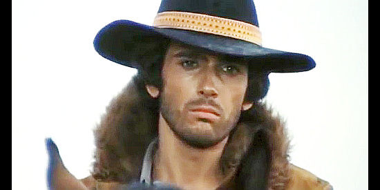 Leonard Mann as Jeremiah Bridger, the misguided seeker of vengeance in Vengeance is a Dish Served Cold (1971)