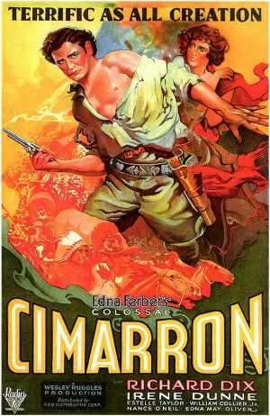 Cimarron (1931) poster