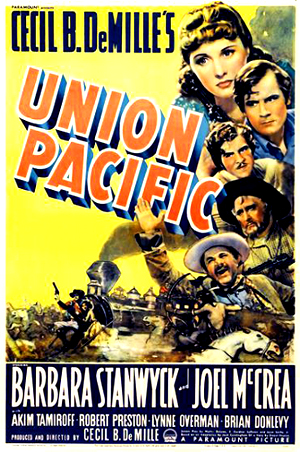 Union Pacific (1939) poster 