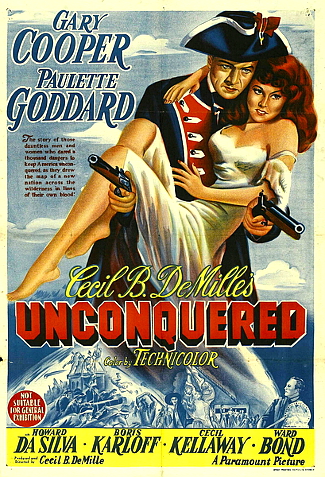 The Unconquered (1947) poster