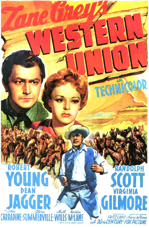 Western Union (1941) poster