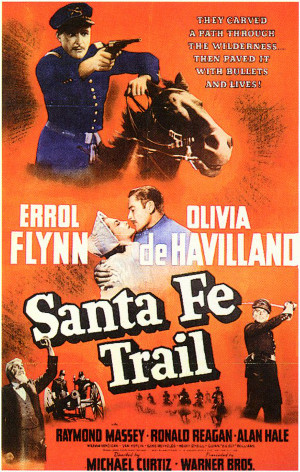Sante Fe Trail (1940) poster 