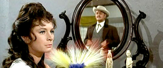 Dana Ghia as Lola and Daniele Vargas as Barrett in Django, the Last Killer (1967)