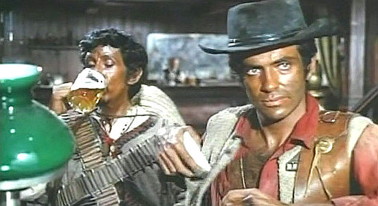 Fidel Gonzalez as Zorito with Mark Damon as Johnny Yuma in “Johnny Yuma” (1966)