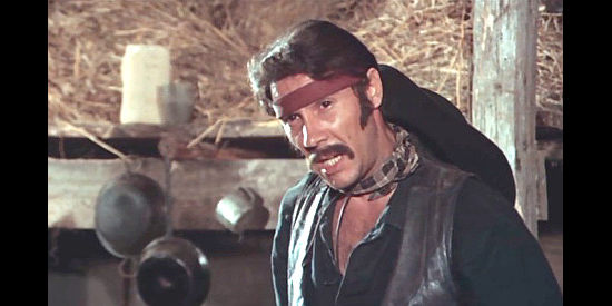 Garcia, one of the men who join the Belle Starr gang in The Belle Starr Story (1968)