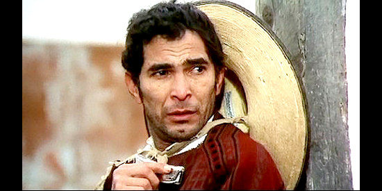 Jose Torres as Loco in Django Against Sartana (1970