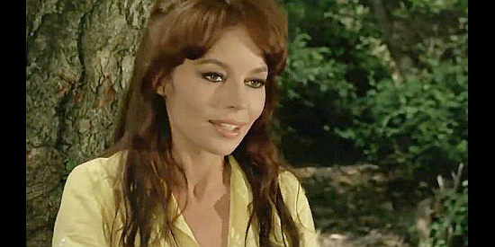 Pascale Petit as Lisa Martin, a woman relying on strangers to rescue her husband in Find a Place to Die (1968)