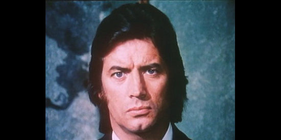 Pierre Brice as Barrett, the businessman determined to own all the land around in Federal Man (1974)