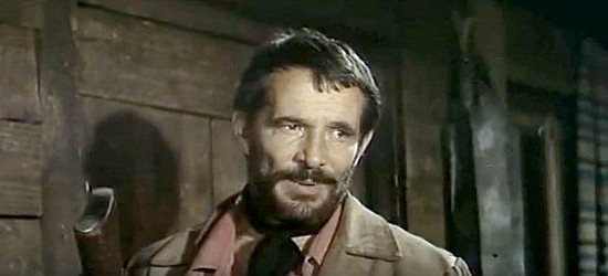 Fausto Tozzi as Pat Garrett, trying to steer Billy clear of trouble in A Few Bullets More (1967)
