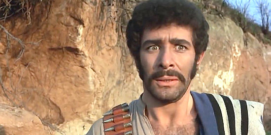 Gianfranco Clerici as Pedro, Donna Dolores' lover in Even Django Has His Price (1971)