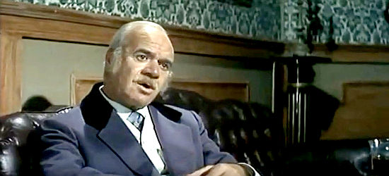 Orlando Baralla as Gov. Wallace, listening to Billy's plea in “A Few Bullets More” (1967)