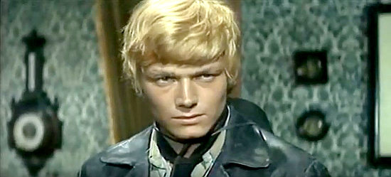 Peter Lee Lawrence as William (Billy the Kid) Bonney, who won't trade his gun for amnesty in A Few Bullets More (1967)