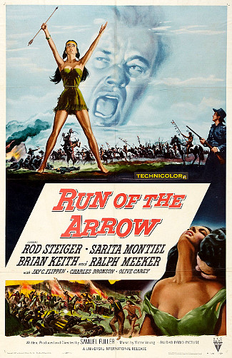 Run of the Arrow (1957) poster 