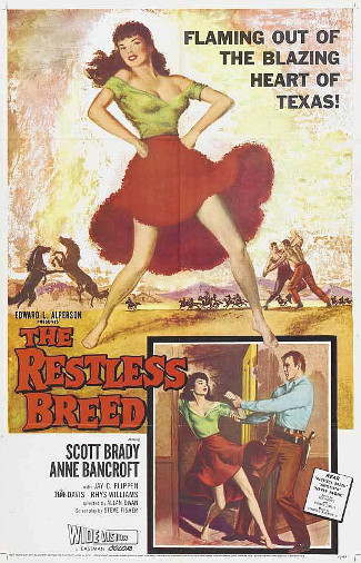 The Restless Breed (1957) poster