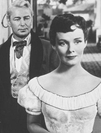 Alan Ladd as Jim Bowie with Phyllis Kirk as Ursula de Varamendi (1952)
