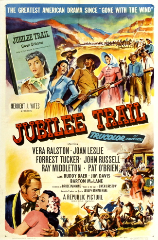 Jubilee Trail (1954) poster