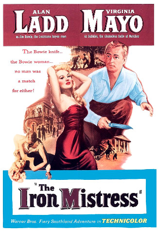 The Iron Mistress (1952) poster 