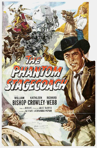 The Phantom Stagecoach (1957) poster