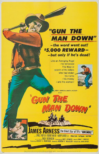 Gun the Man Down (1956) poster
