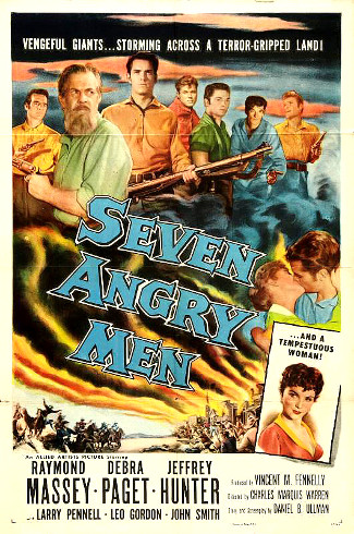 Seven Angry Men (1955) poster