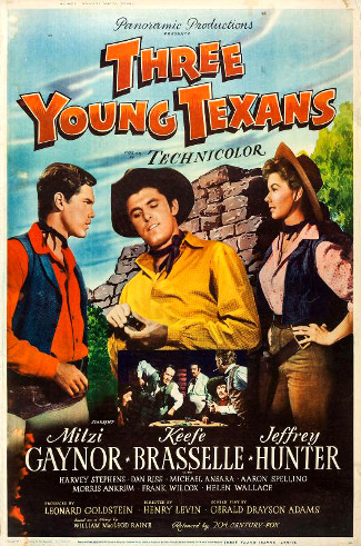 Three Young Texans (1954) poster