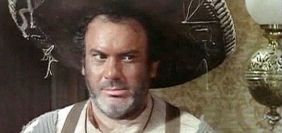 Mario Brega as Andreas in Greatest Robbery in the West (1967)