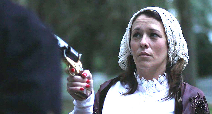 Viola Hobbs as Victoria Holley in The Last Gunslinger (2017)