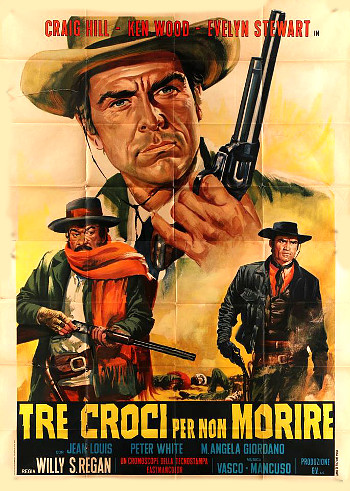 Three Crosses Not to Die (1968) poster