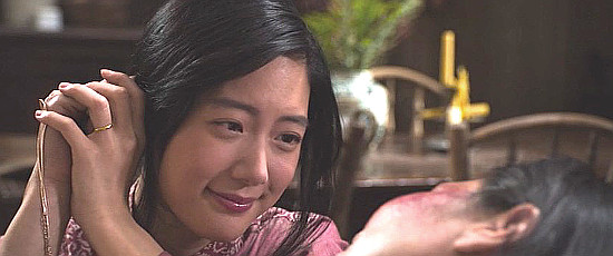 Clara Lee as Peony in The Jade Pendant (2017) 