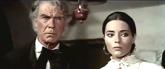 George Rigaud as Don Firmino Mendoza and Pilar Velazquez as Juana in His Name Was Holy Ghost (1972)